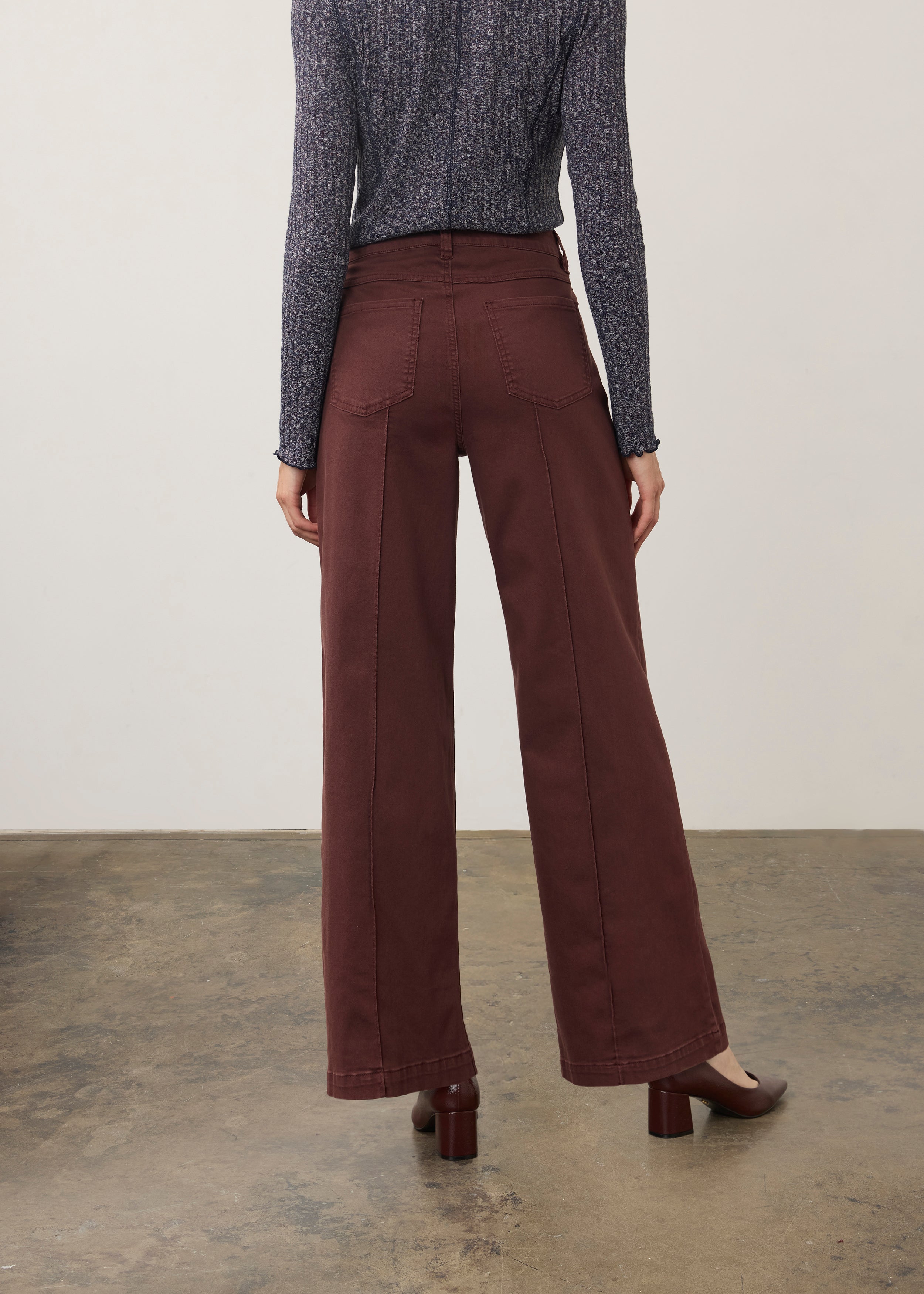 FDJ Olivia Wide Leg - Fig