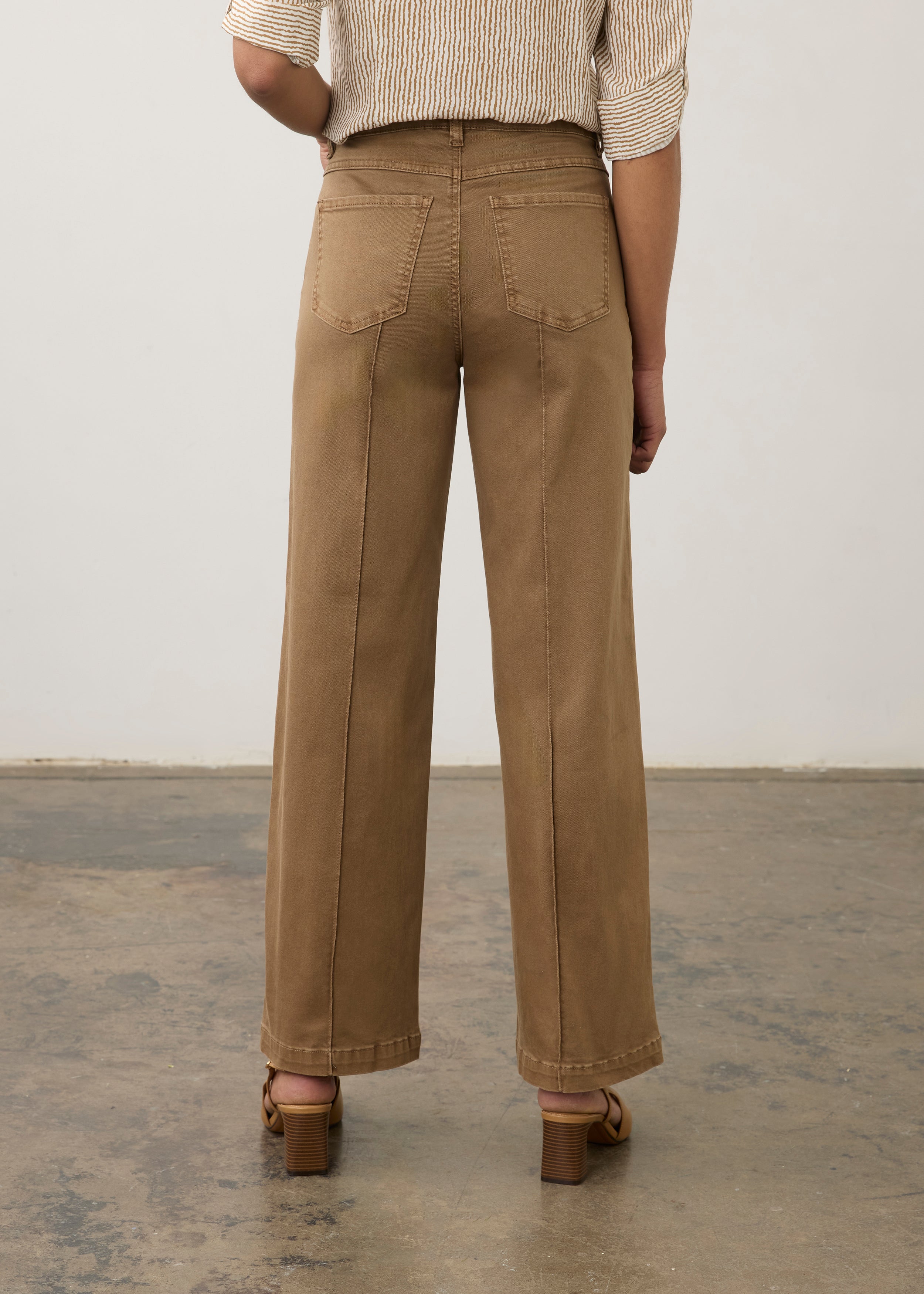 FDJ Olivia Wide Leg - Maple