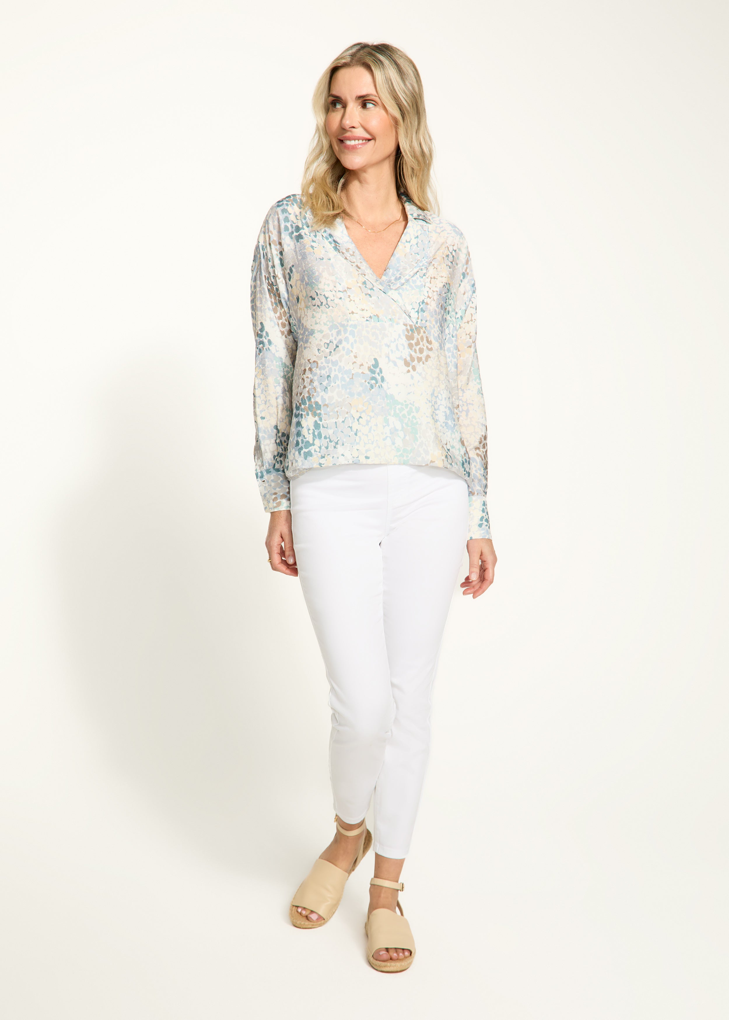 FDJ Popover Blouse - Spectral Clothing - Tops - Shirts - Blouses - Blouses Opening Price by French Dressing Jeans | Grace the Boutique