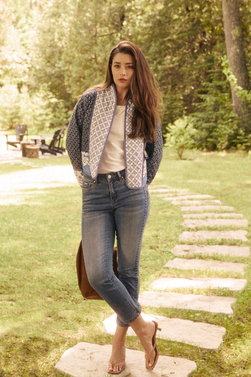 FDJ Reversible Quilted Jacket - Solstice