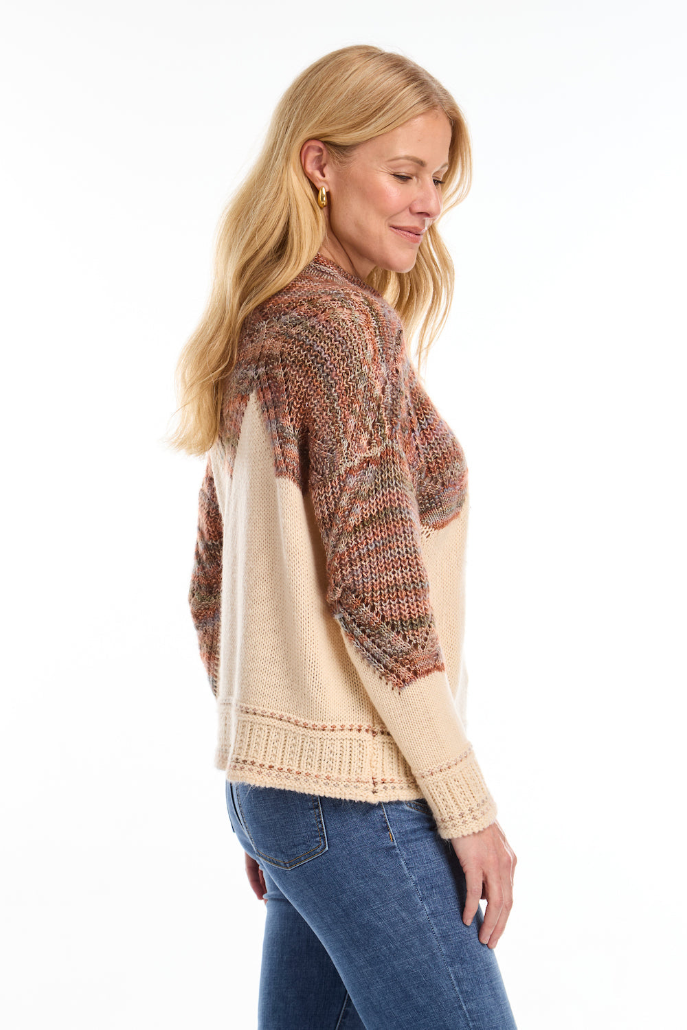 FDJ Spacedye Sweater - Pumpkin Spice Clothing - Tops - Sweaters - Pullovers by French Dressing Jeans | Grace the Boutique