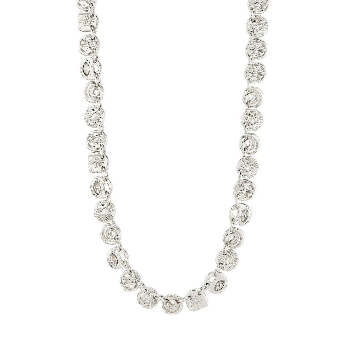 Pilgrim Fire Necklace - Silver