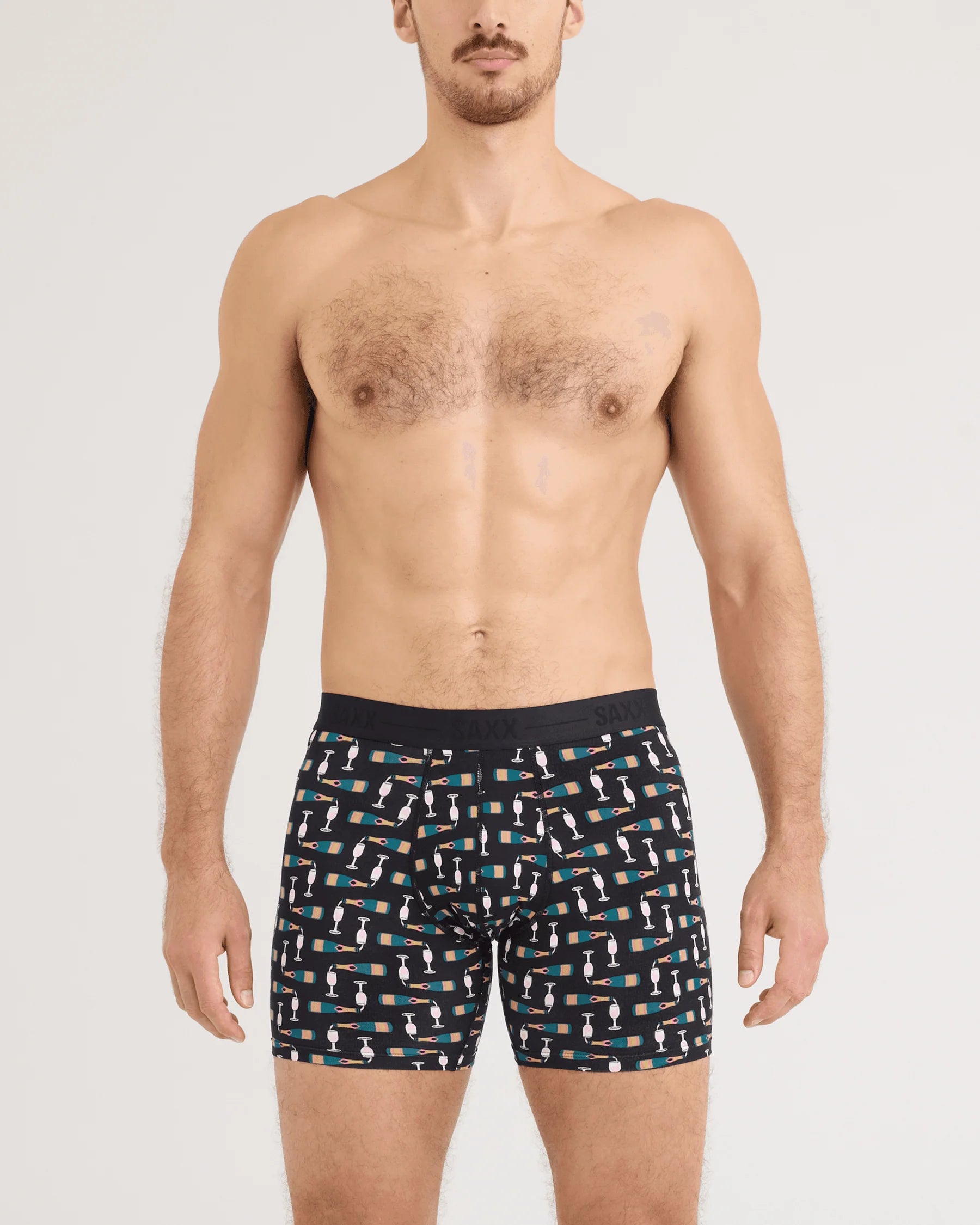 Saxx Smooth Luxe Micro Modal Boxer Brief - Fizz the Season