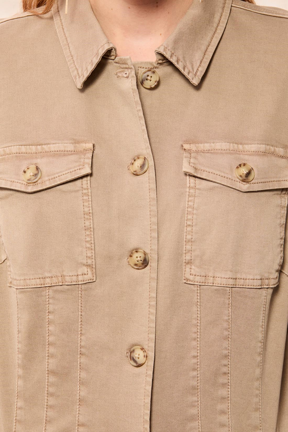 Tribal Twill Jacket - Fossil