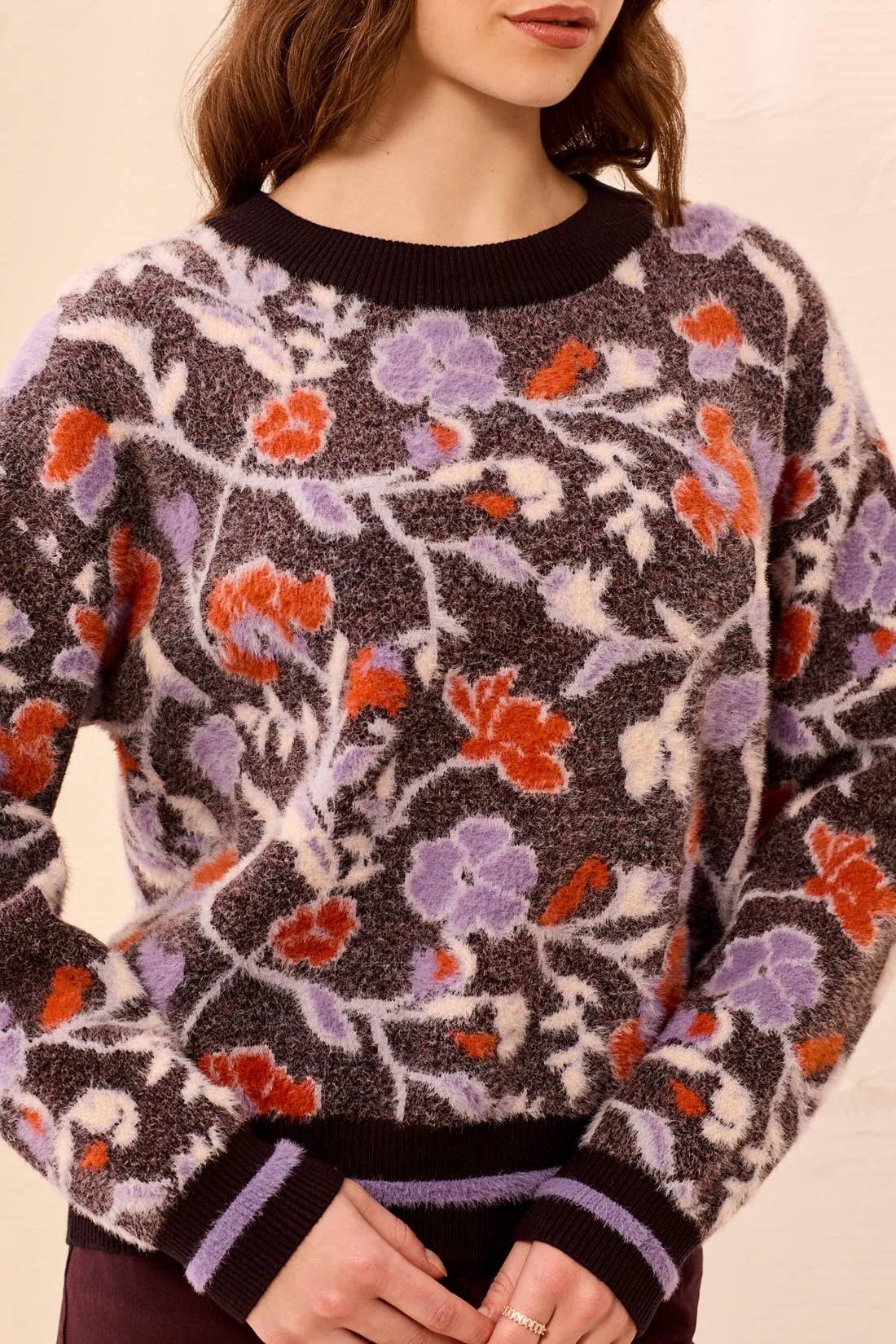 Tribal Sarah Sweater - Fudge