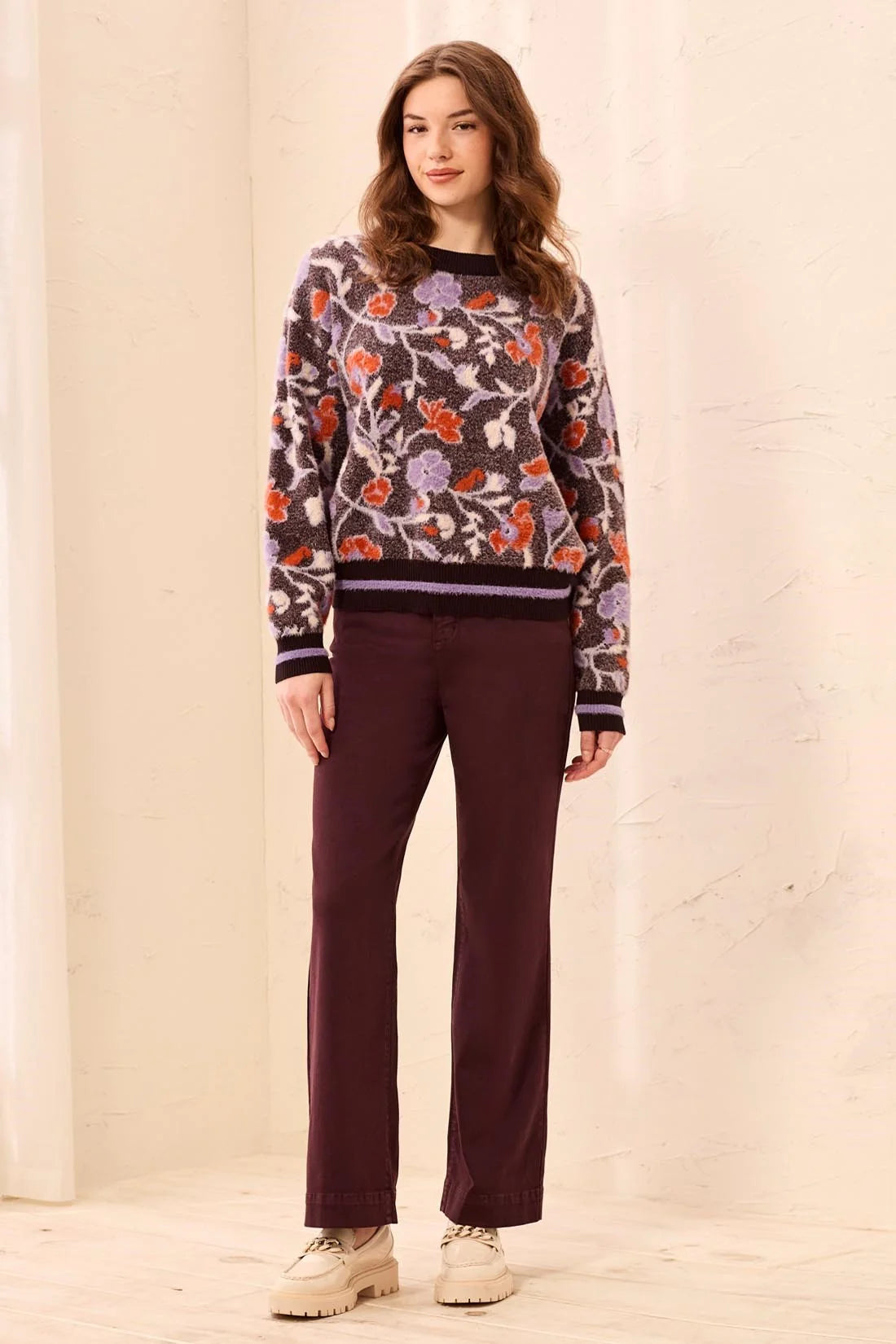 Tribal Sarah Sweater - Fudge