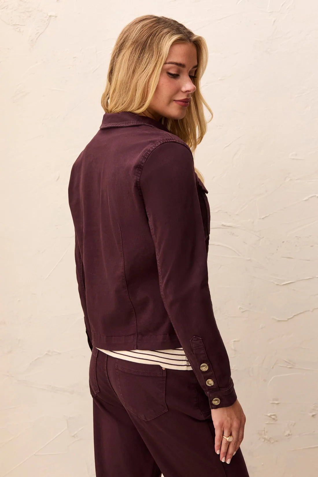 Tribal Twill Jacket - Fudge