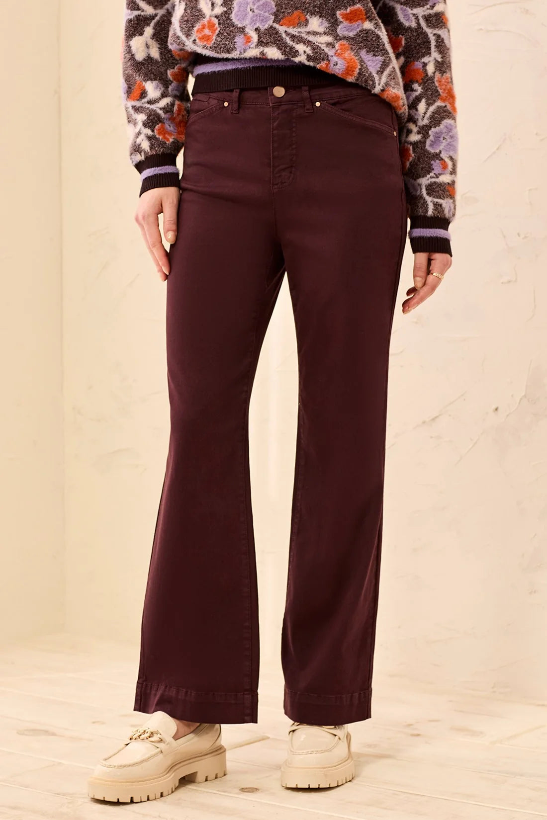Tribal 5 Pocket Pant - Fudge