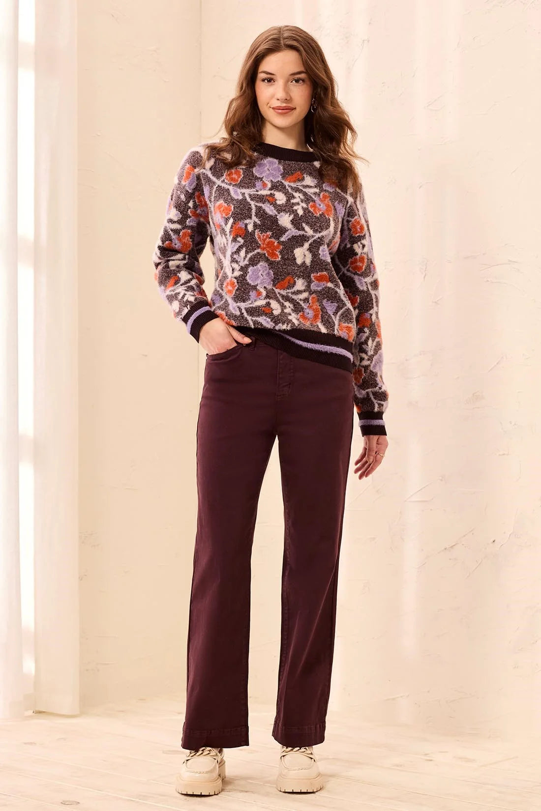 Tribal 5 Pocket Pant - Fudge