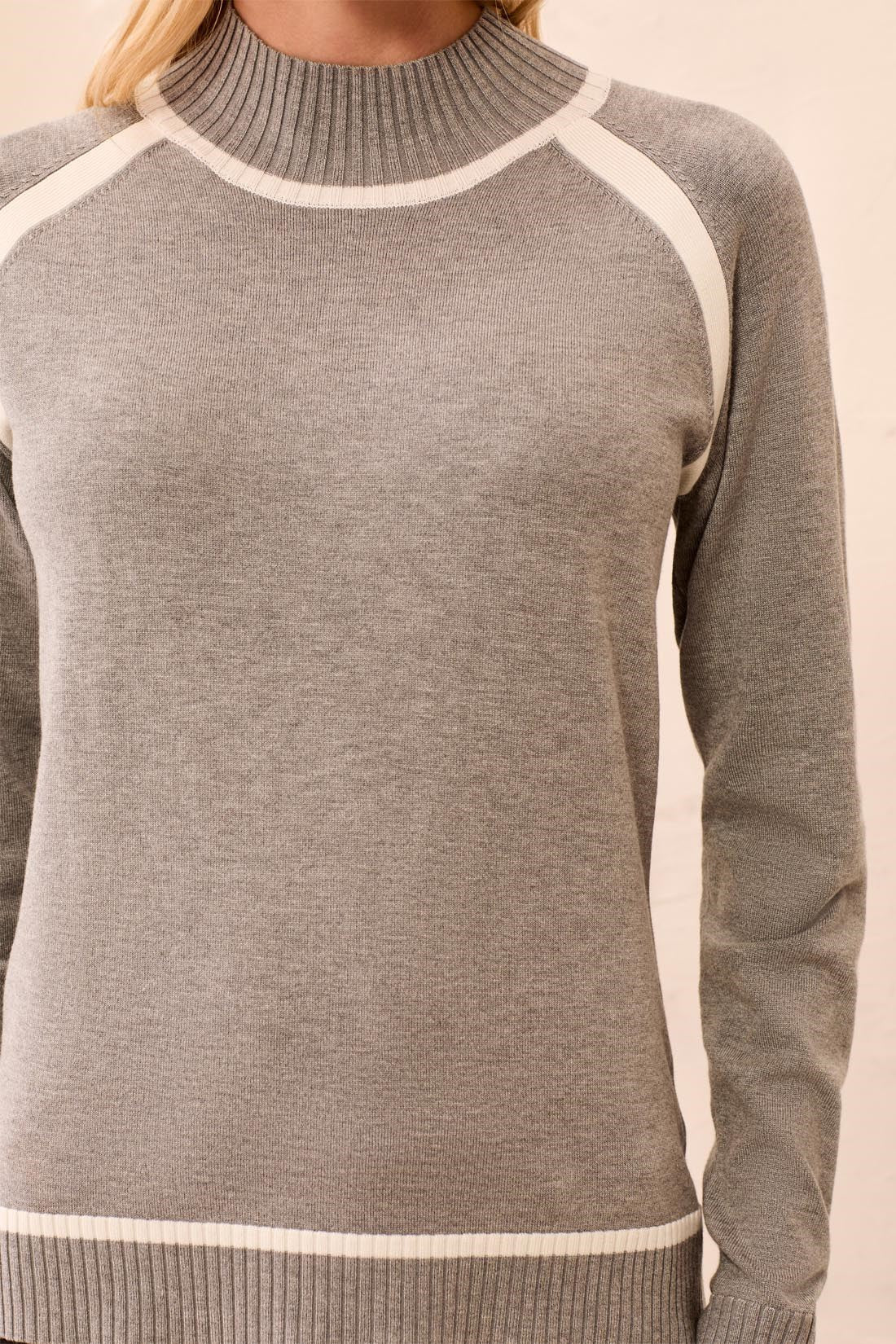 Tribal Kerri Sweater - Grey Mix
