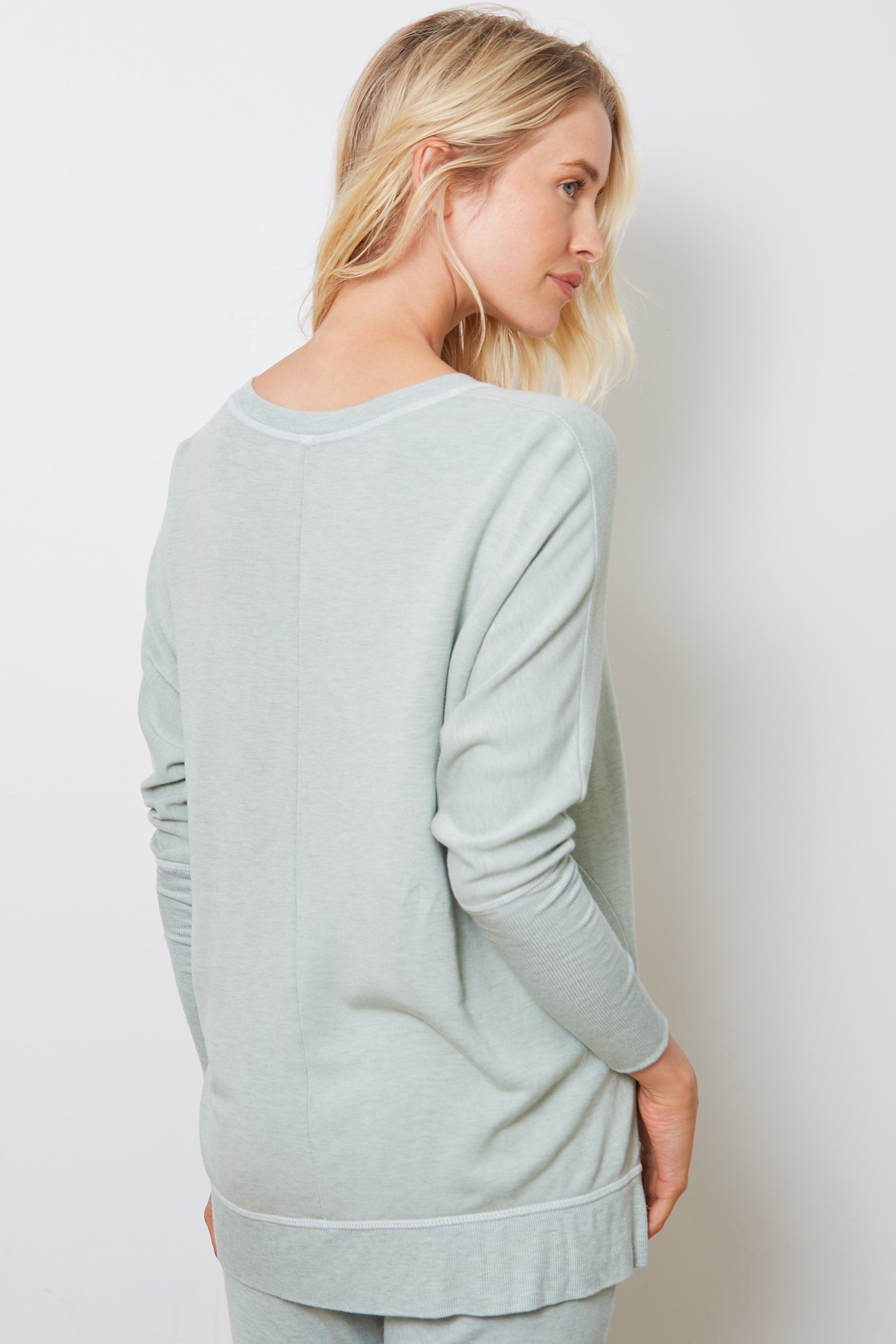 Good hYOUman Carrie Heart Sweater - Pistachio Clothing - Tops - Shirts - LS Knits by Good hYOUman | Grace the Boutique