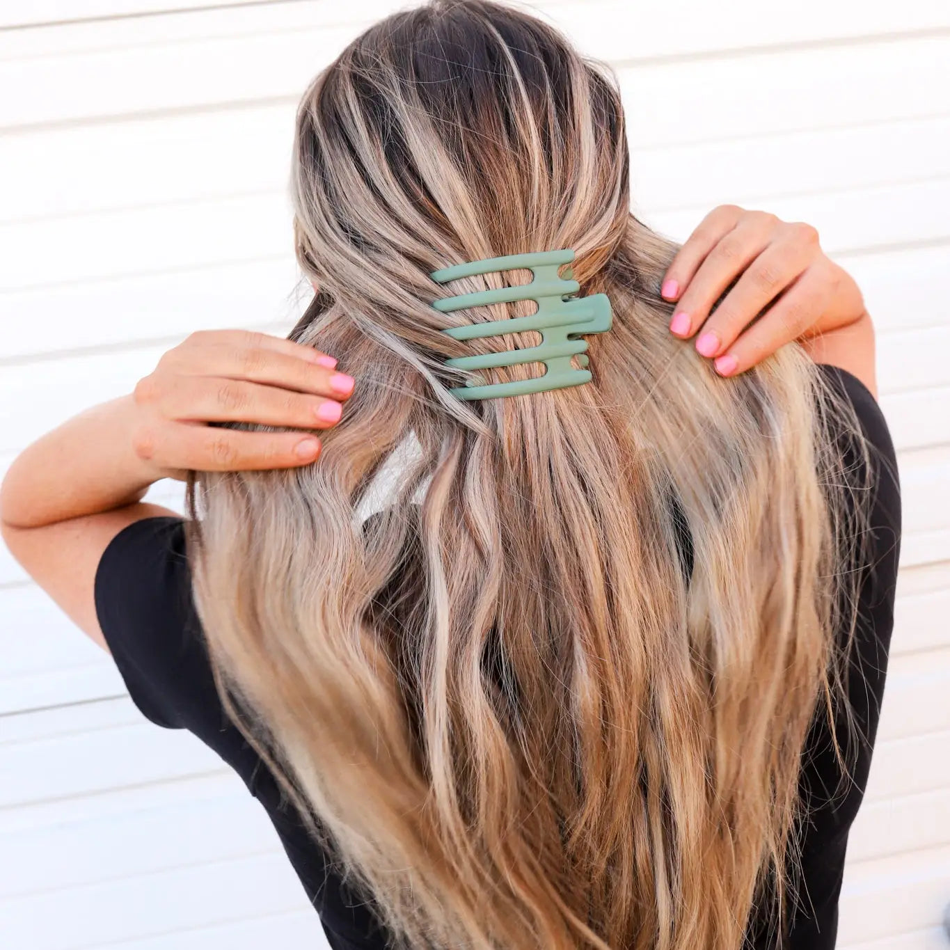 KAXI Wide Lay Down Claw - Matte Green