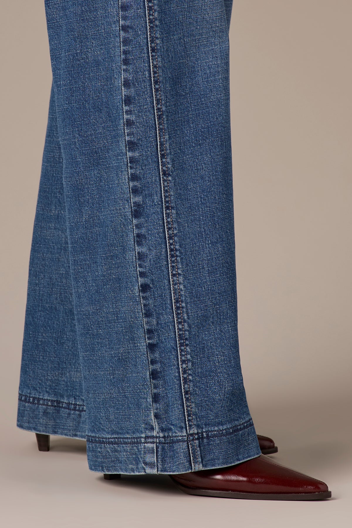 Wit & Wisdom Gracie Wide Leg - Mid Blue