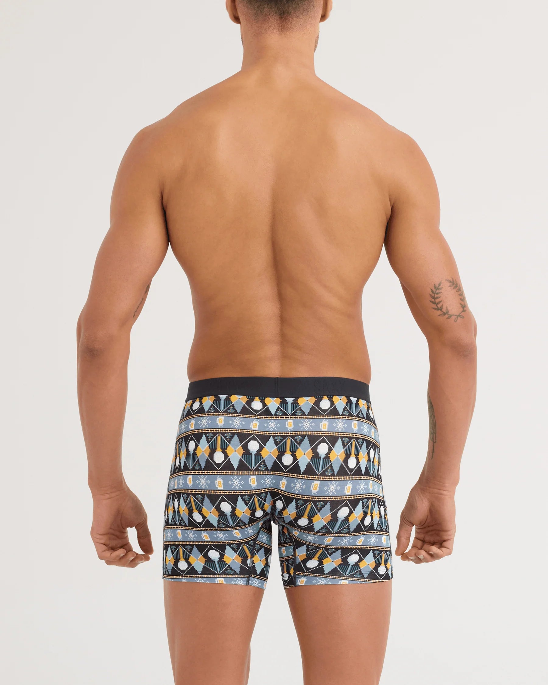 Saxx Vibe Xtra Soft Comfort Boxer Brief Fly - Golf Sweater