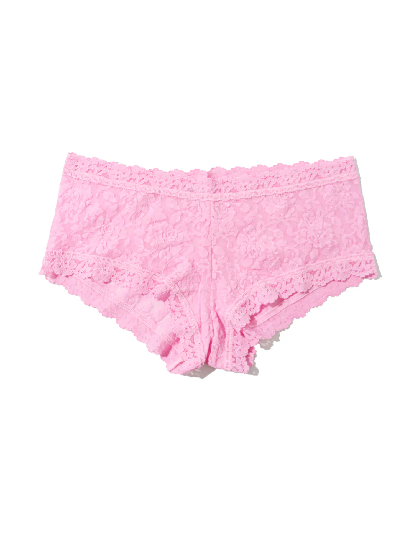 Hanky Panky Lace Boyshort - Strawberry Lemonade