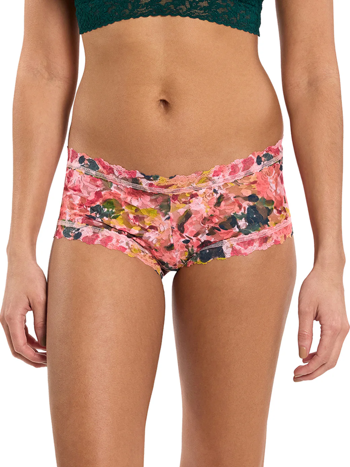 Hanky Panky Lace Printed Boyshort - Masterpiece