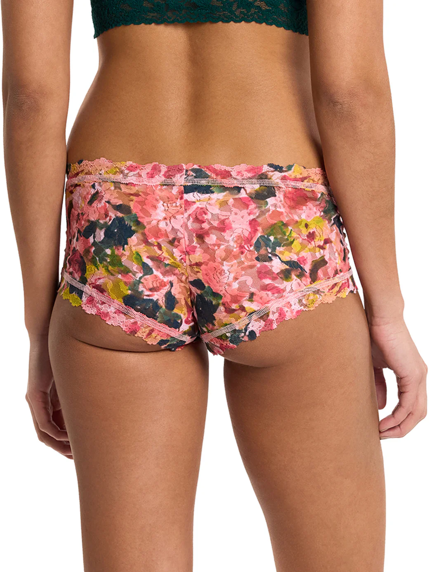 Hanky Panky Lace Printed Boyshort - Masterpiece