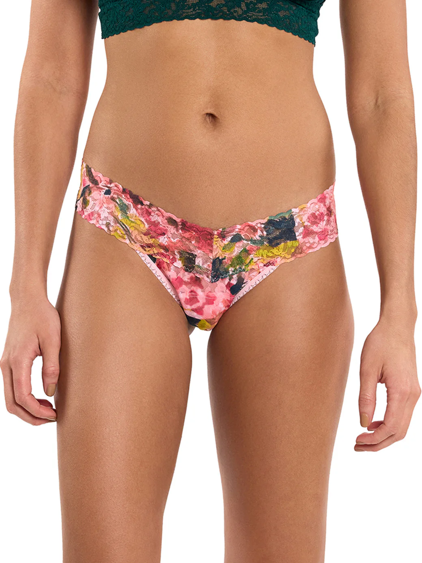Hanky Panky Low Rise Print Thong - Masterpiece