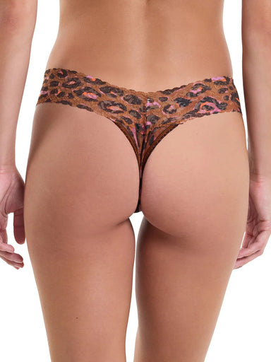 Hanky Panky Low Rise Print Thong - Throwback Lingerie - Panties - Hanky Panky by Hanky Panky | Grace the Boutique