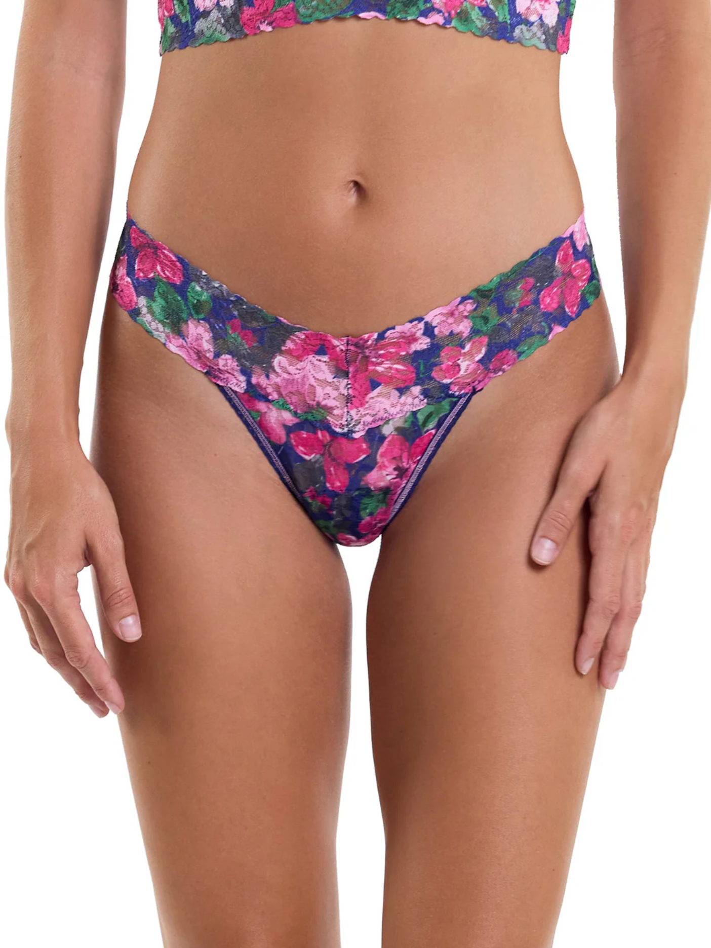 Hanky Panky Low Rise Print Thong - Tis The Season