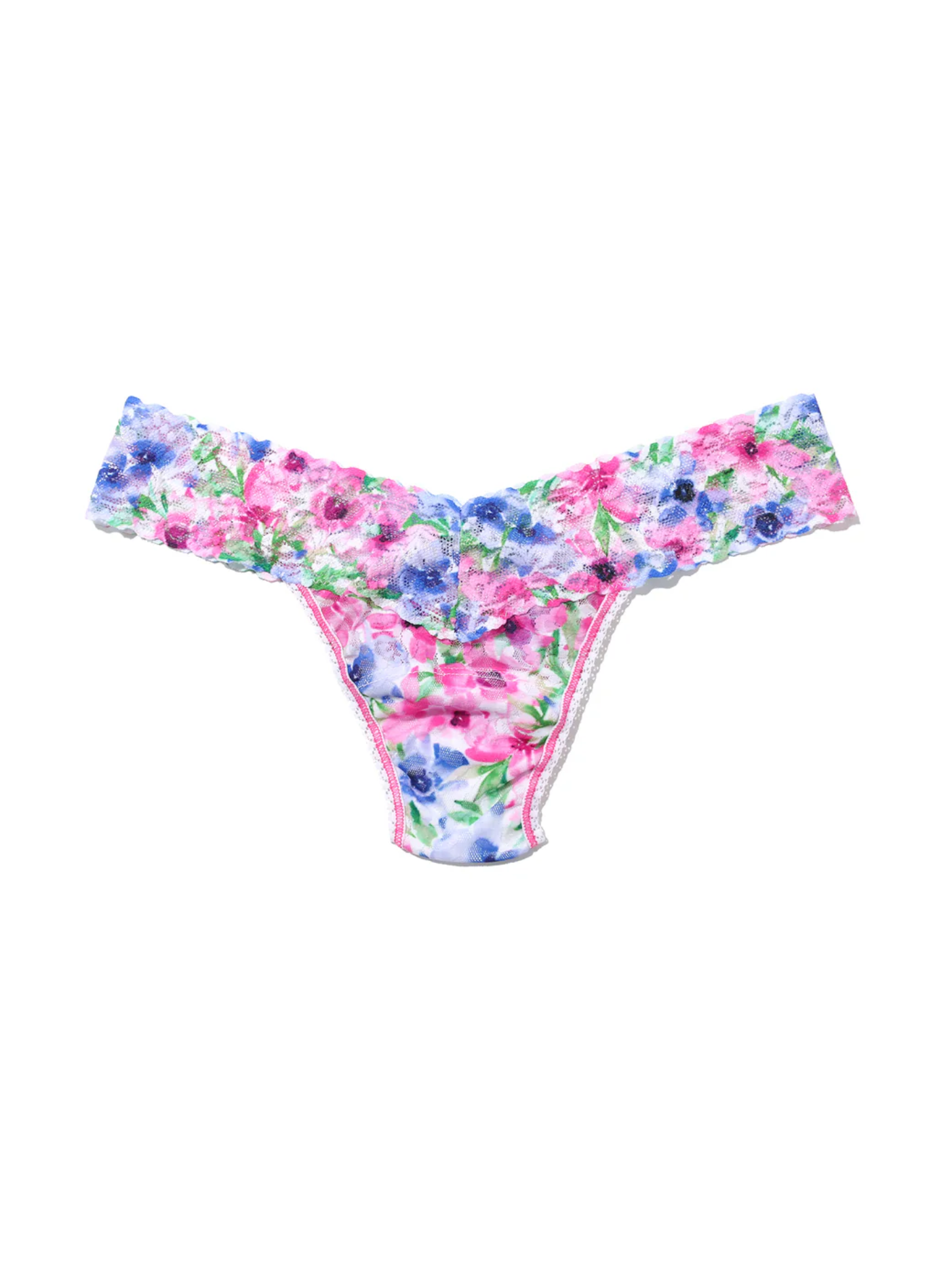 Hanky Panky Low Rise Printed Thong - Paint and Pour