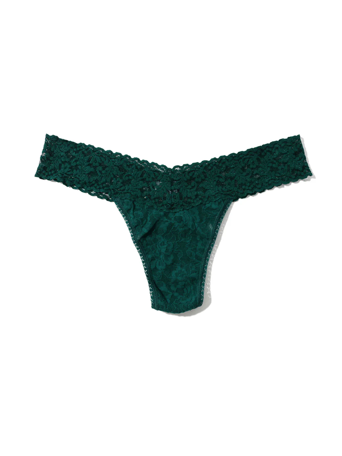 Hanky Panky Low Rise Thong - Mountain Green