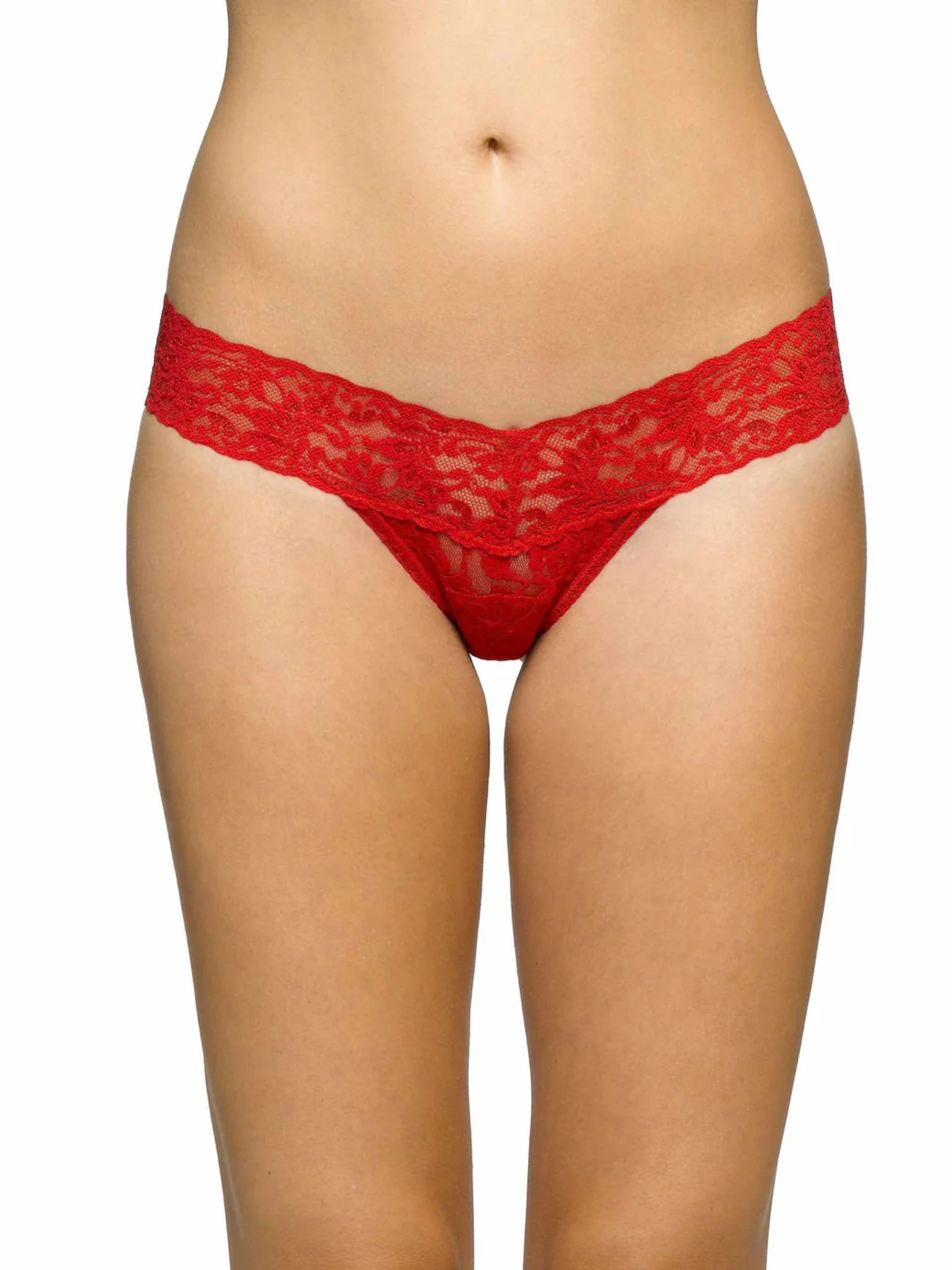 Hanky Panky Low Rise Thong - Red