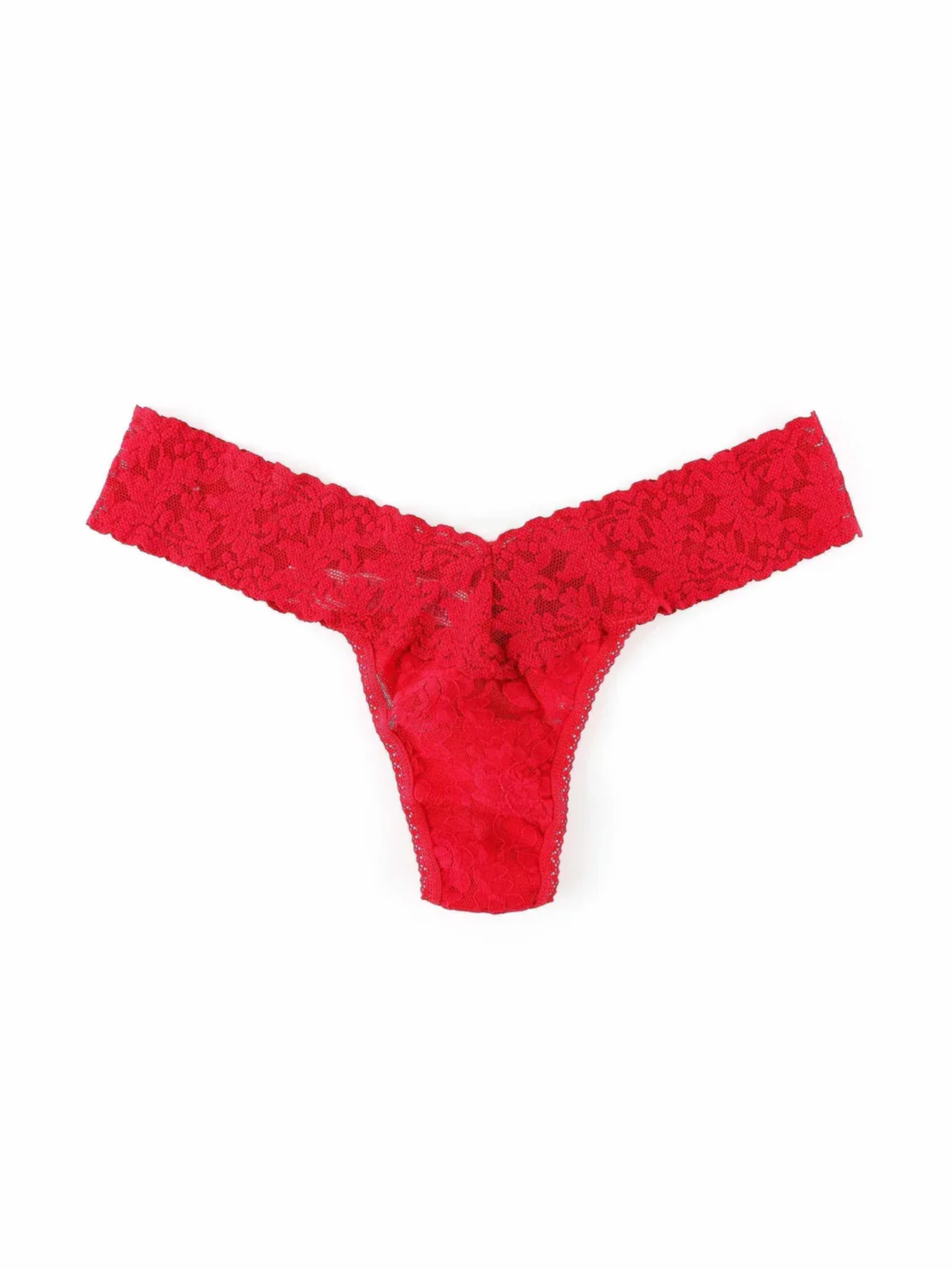 Hanky Panky Low Rise Thong - Red