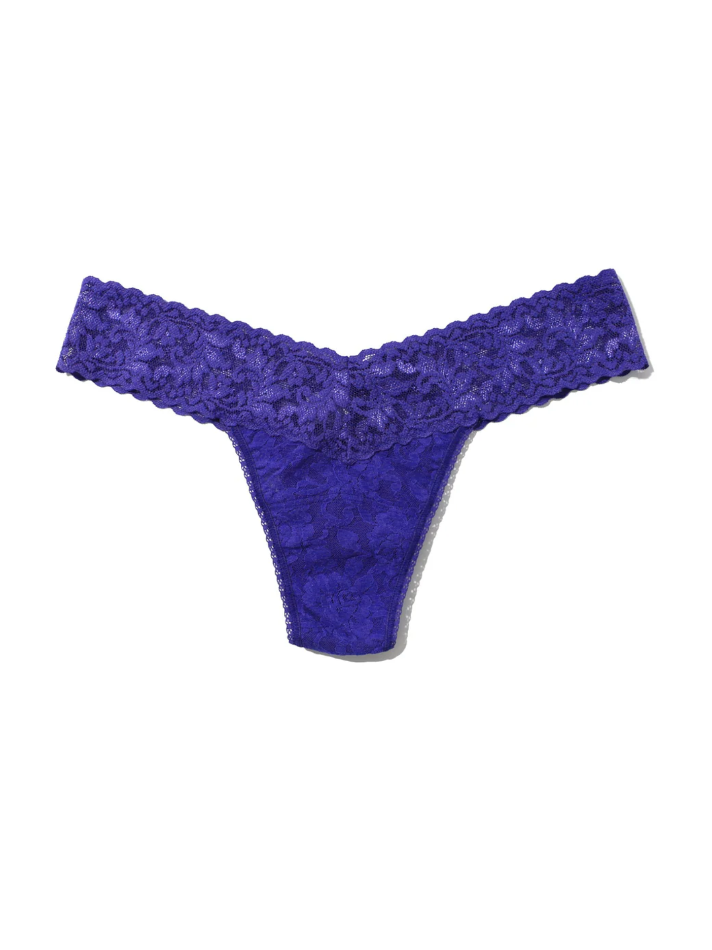 Hanky Panky Low Rise Thong - Violets Are Blue