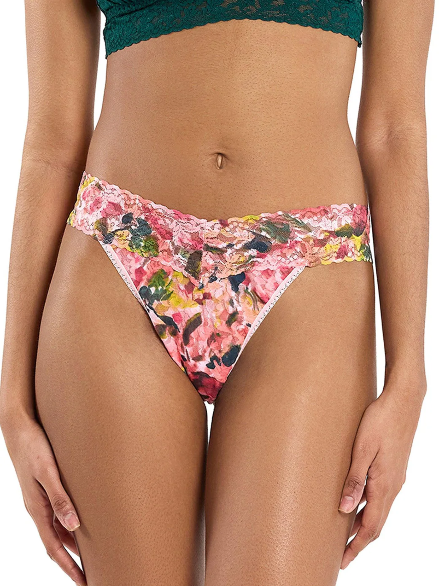 Hanky Panky Original Rise Print Thong - Masterpiece