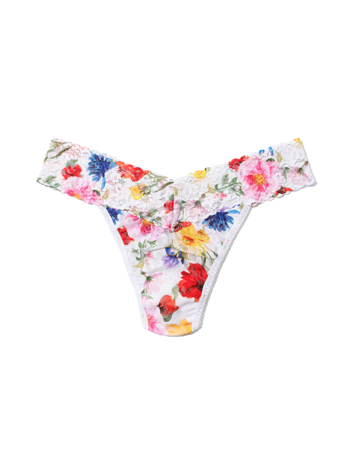 Hanky Panky Original Rise Print Thong - Meadow Mix