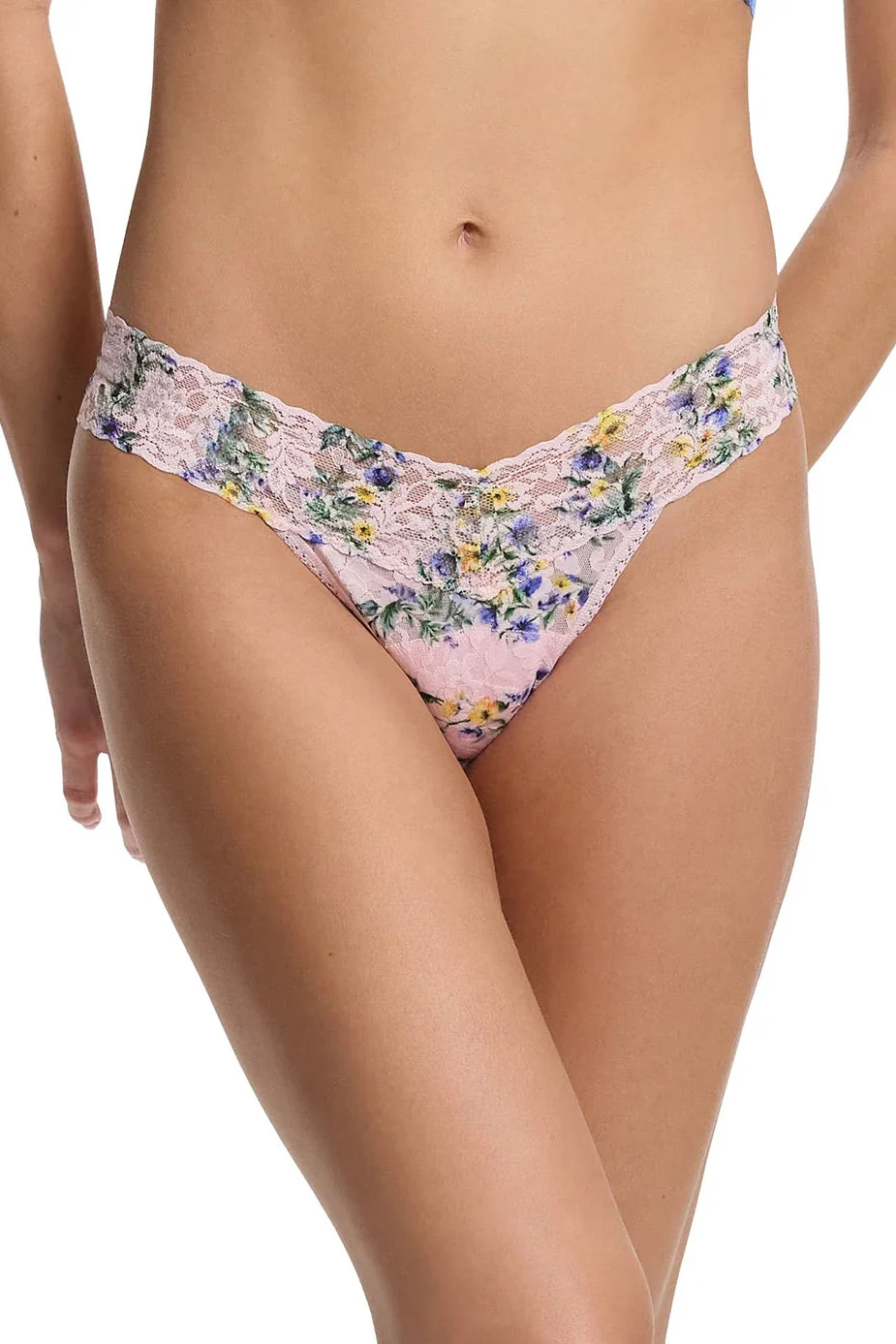Hanky Panky Original Rise Printed Thong - Heirloom