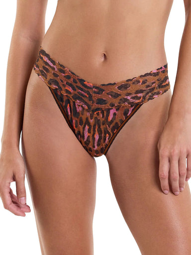 Hanky Panky Original Rise Printed Thong - Throwback Lingerie - Panties - Hanky Panky by Hanky Panky | Grace the Boutique