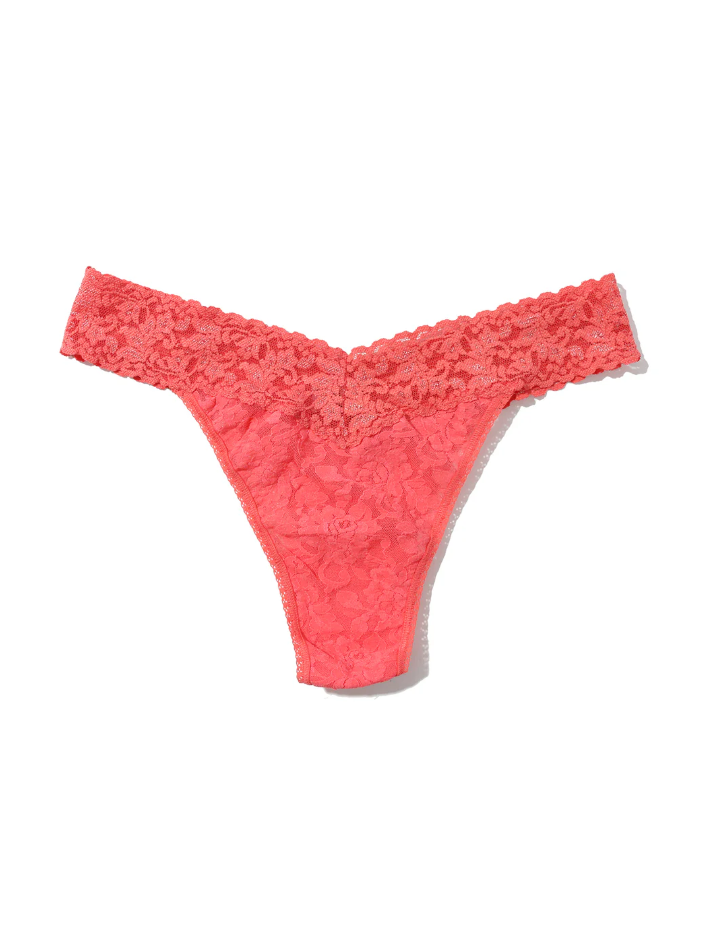 Hanky Panky Original Rise Thong - Courageous Coral