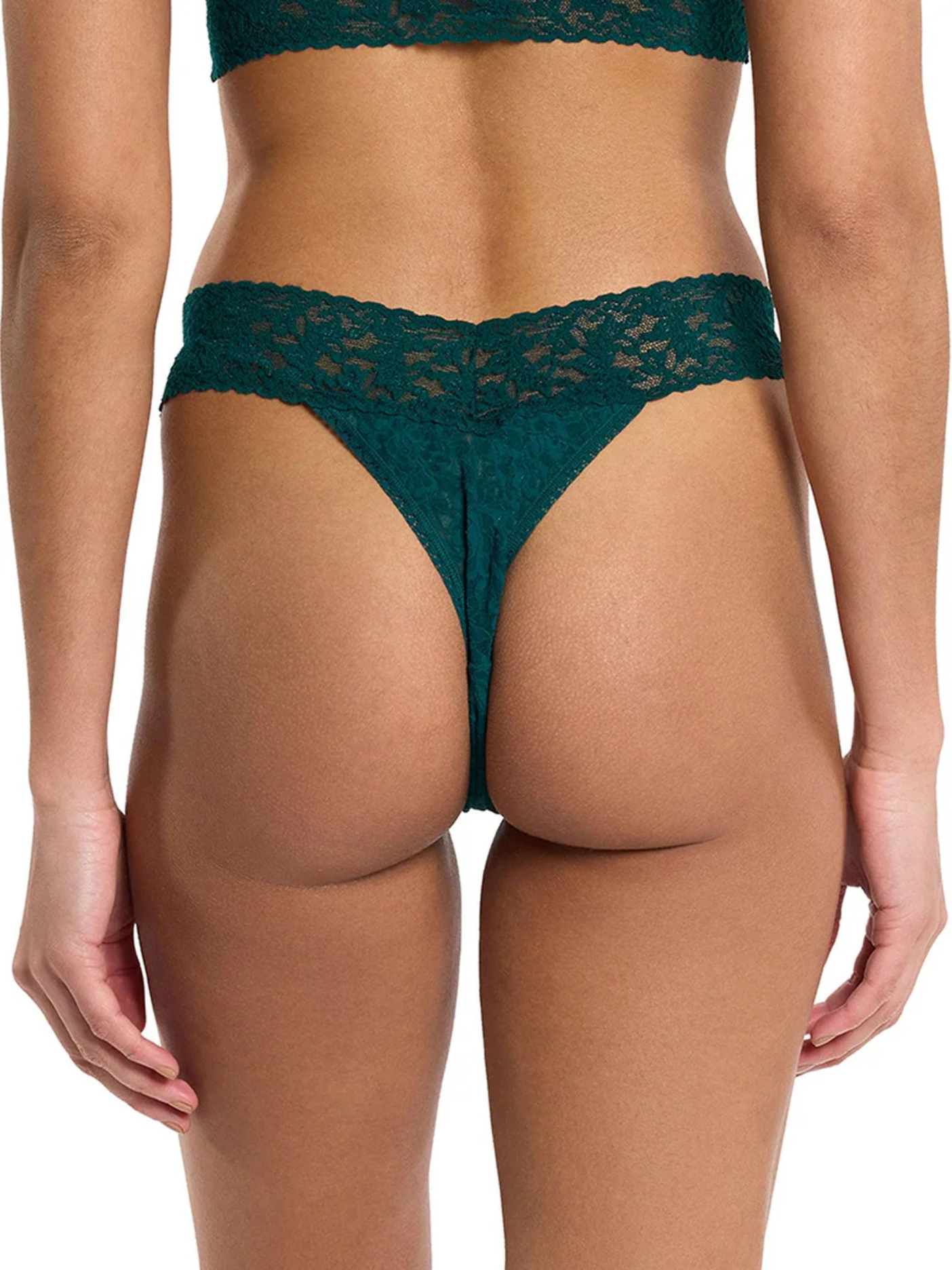 Hanky Panky Original Rise Thong - Mountain Green