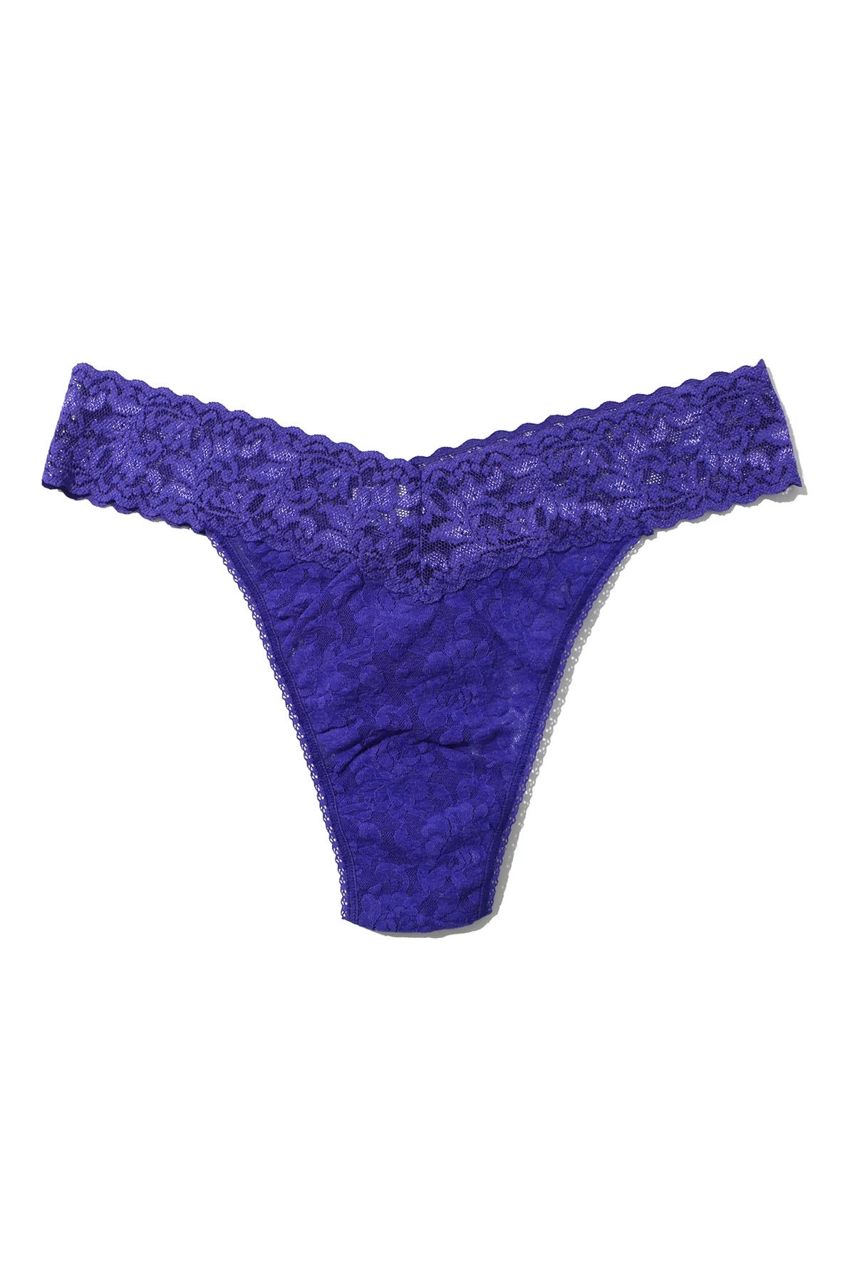 Hanky Panky Original Rise Thong - Violets Are Blue