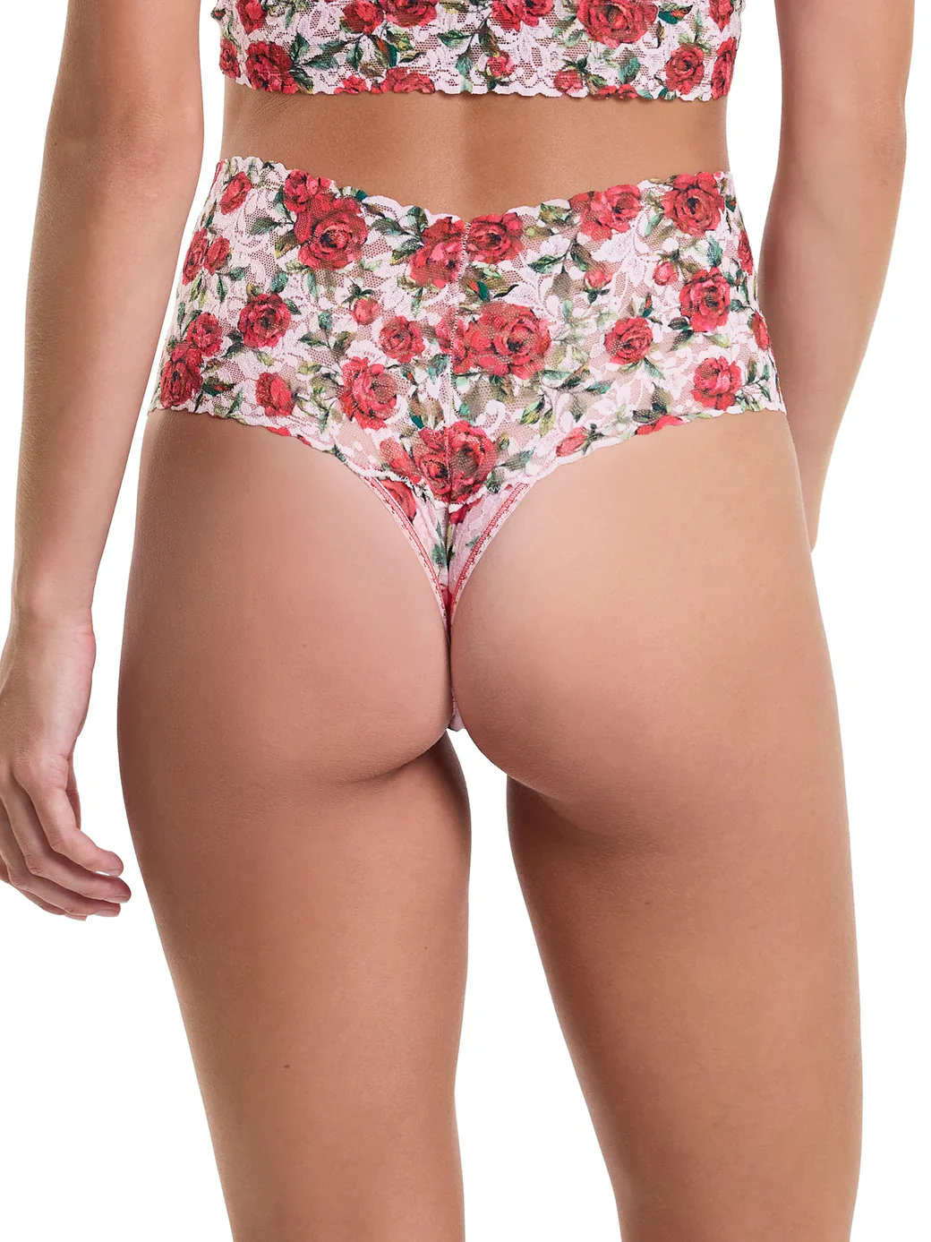 Hanky Panky Retro Print Thong - Je T'aime