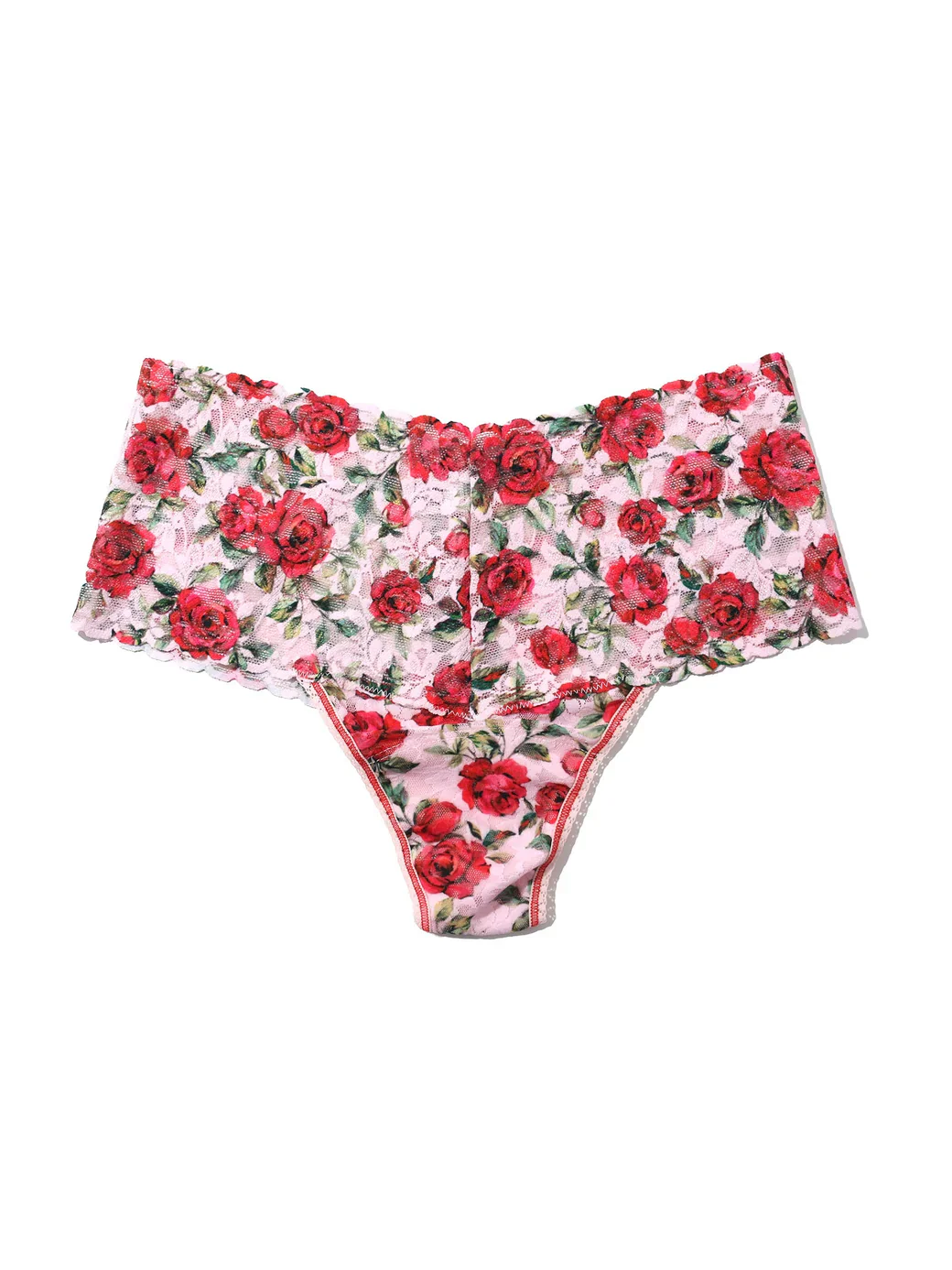 Hanky Panky Retro Print Thong - Je T'aime