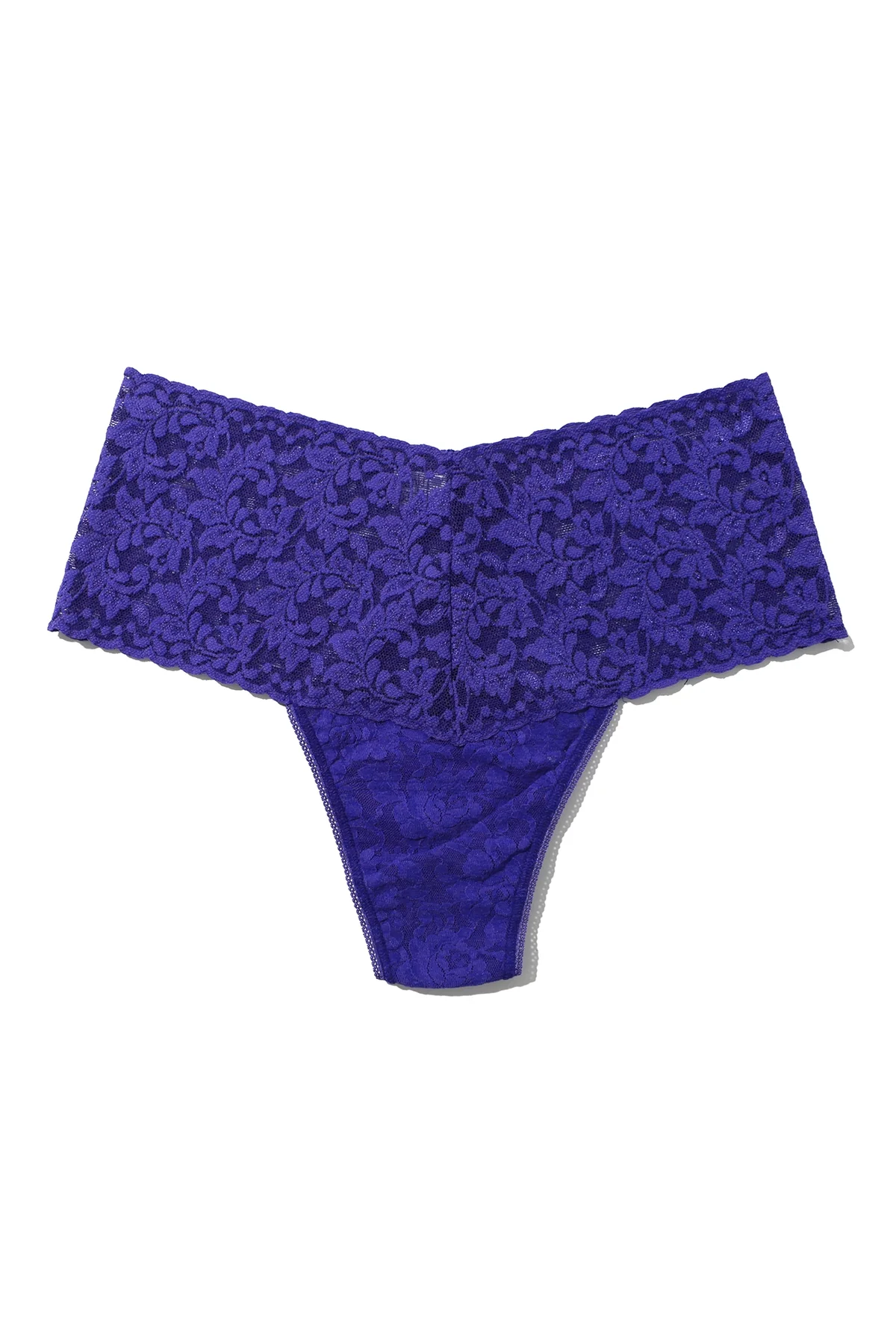 Hanky Panky Retro Thong - Violets Are Blue