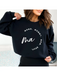 HayMad Ma to Bruh Crewneck Sweatshirt - Black Clothing - Tops - Sweaters - Sweatshirts by HayMad | Grace the Boutique