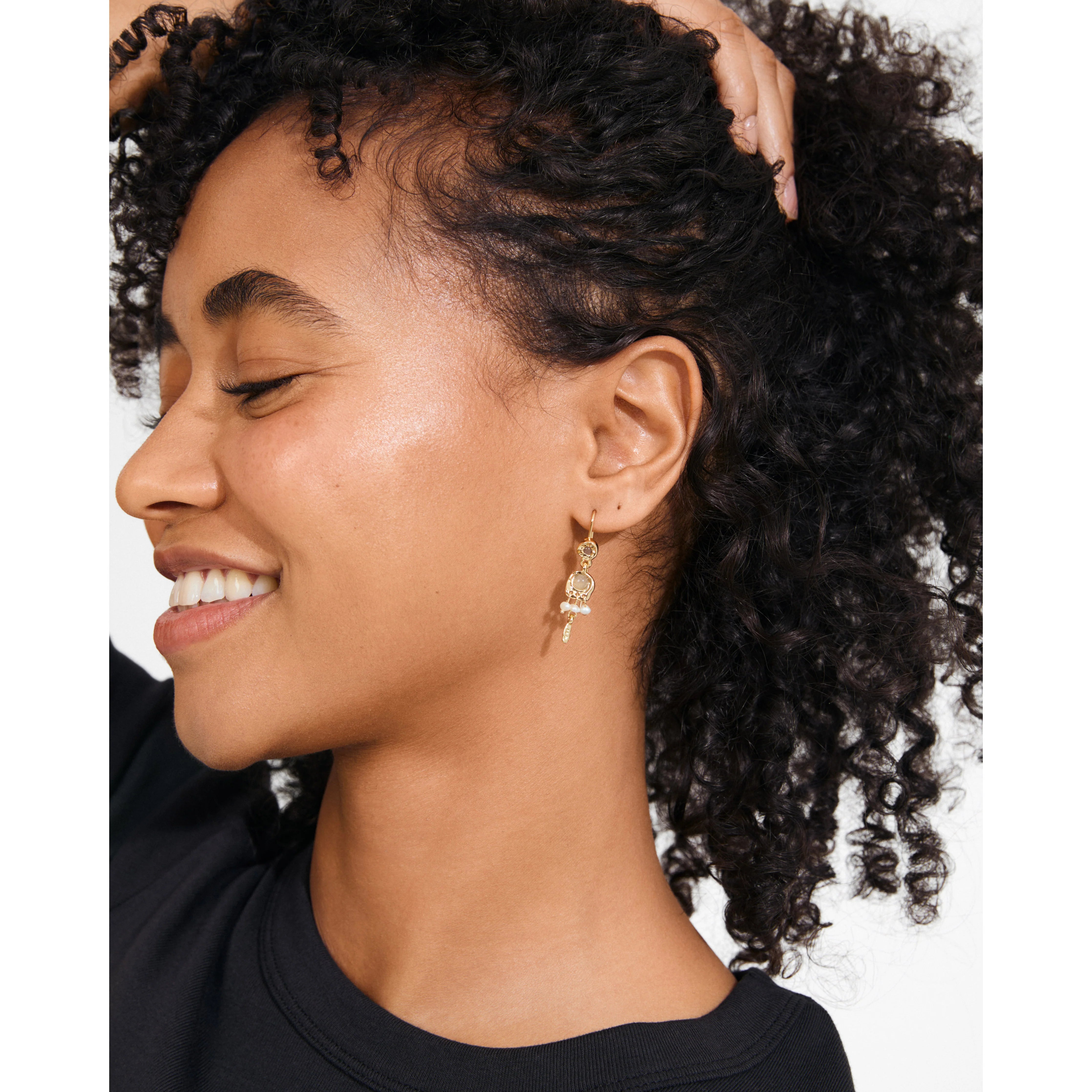 Pilgrim Here Earrings - Gold