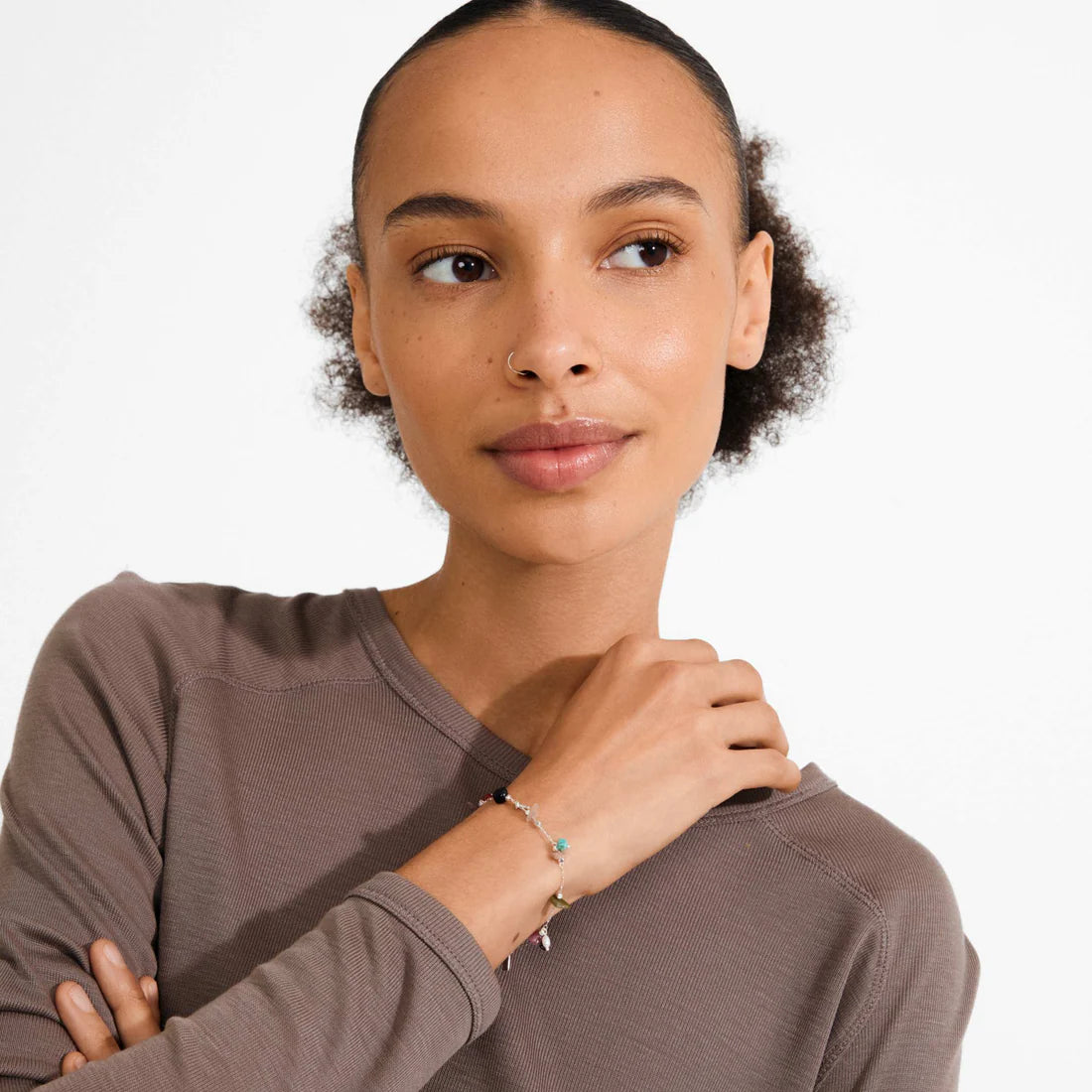 Pilgrim Here Bracelet - Silver