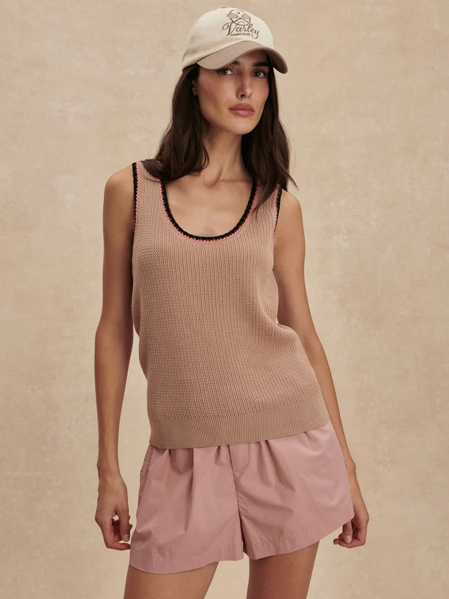 Varley Higson Knit Tank - Light Taupe