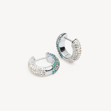 Hillberg & Berk Colour Block Sparkleball Hoops - Mermaid Scales Accessories - Jewelry - Earrings by Hillberg & Berk | Grace the Boutique