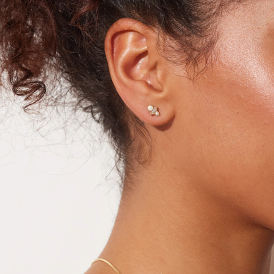 Hillberg & Berk Opal Cluster Stud Earrings Accessories - Jewelry - Earrings by Hillberg & Berk | Grace the Boutique