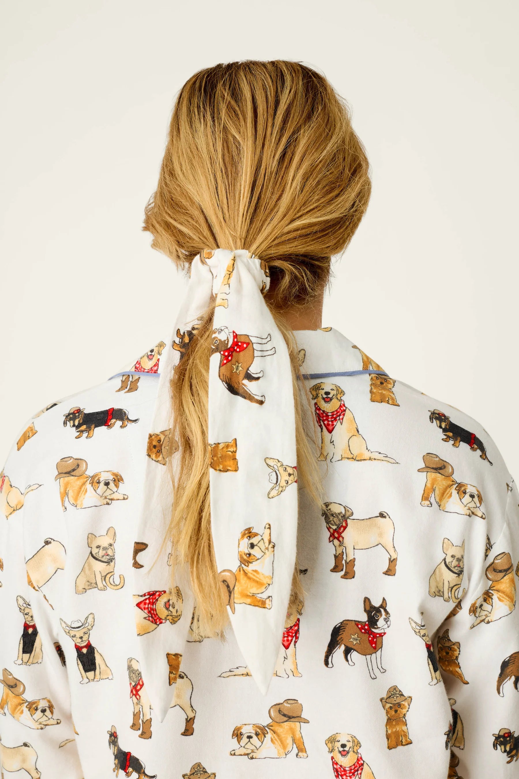 PJ Salvage Forever Favourite Flannel PJ Set - Ivory Howdy