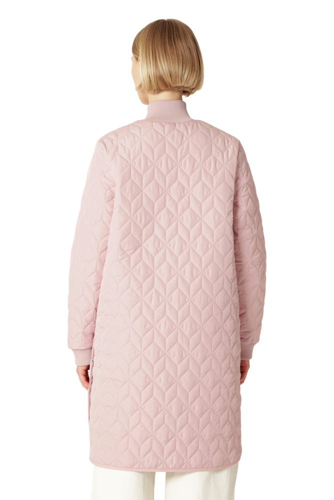 Ilse Jacobsen Padded Quilt Coat - Burnished Lilac