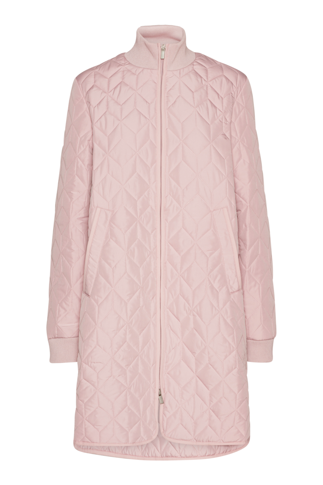 Ilse Jacobsen Padded Quilt Coat - Burnished Lilac