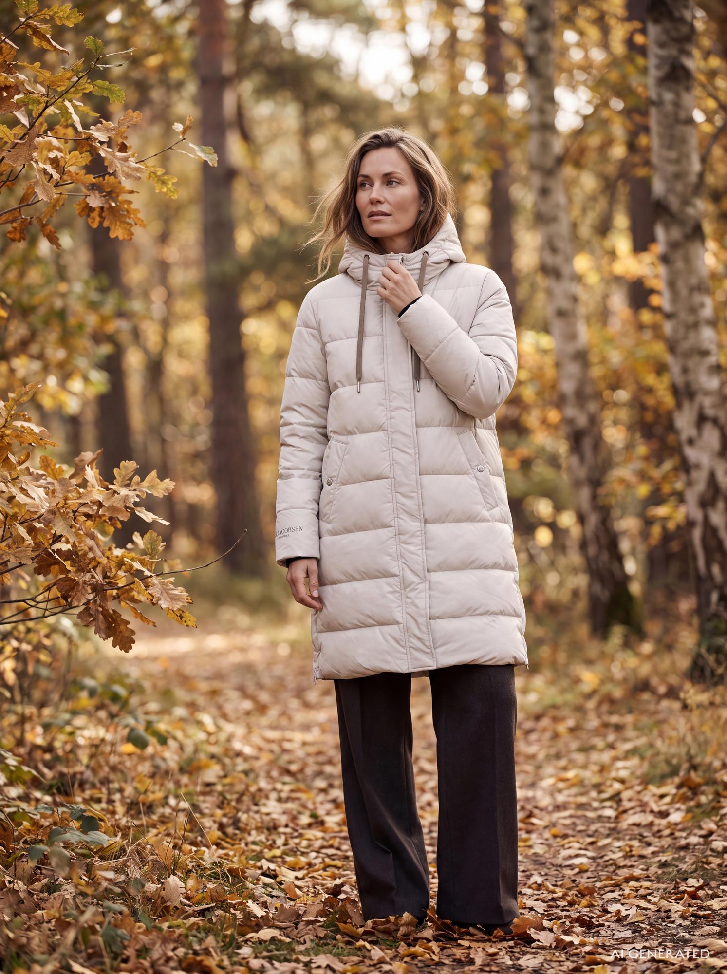 Ilse Jacobsen Peppy Winter Coat - Silver Grey