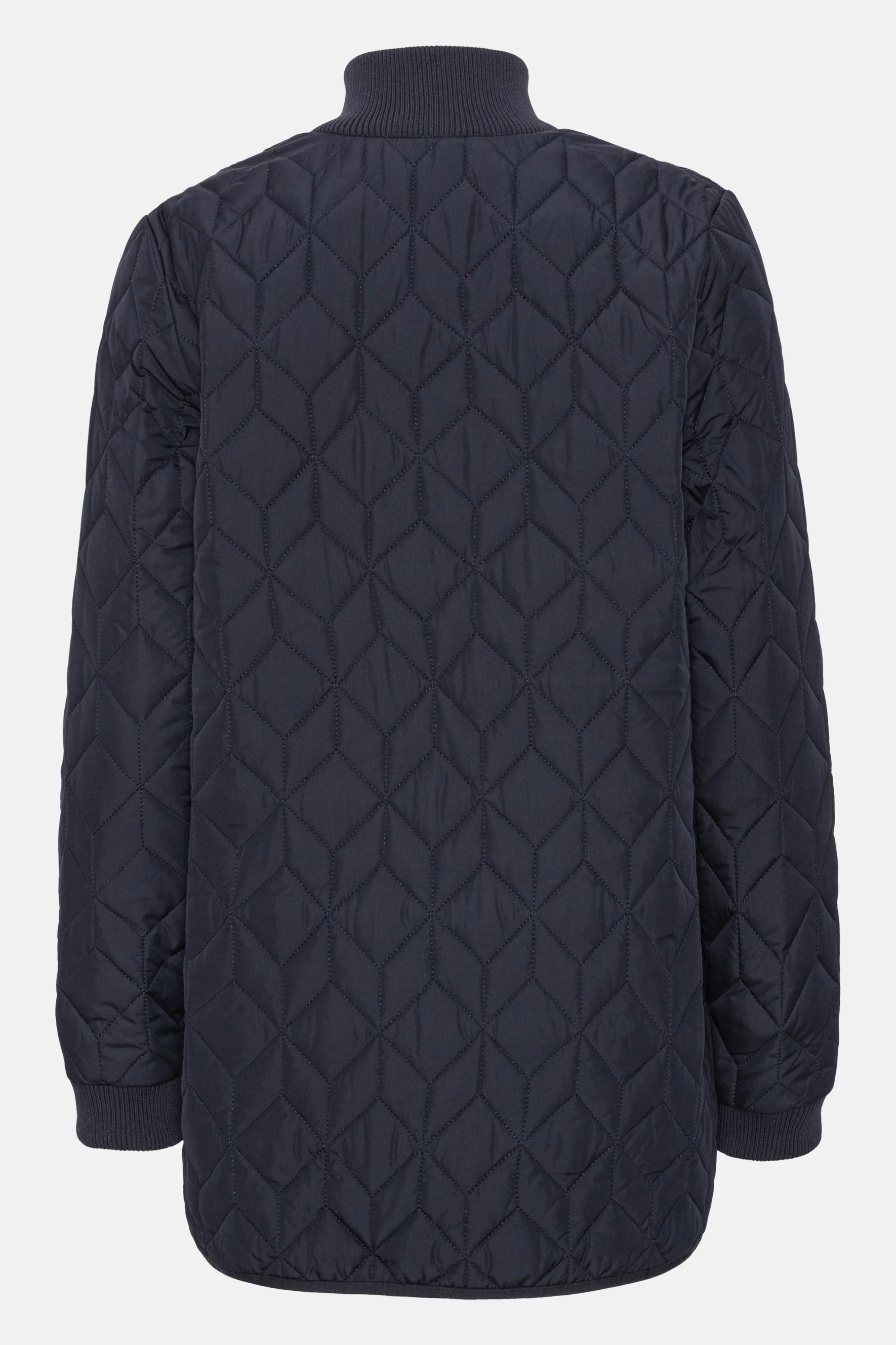 Ilse Jacobsen Quilt Jacket - Dark Indigo Clothing - Outerwear - Coats by Ilse Jacobsen | Grace the Boutique